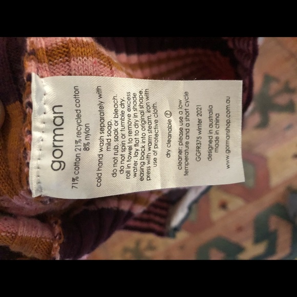 Gorman “up cycled stripe knit” size 10 - Picture 4 of 5